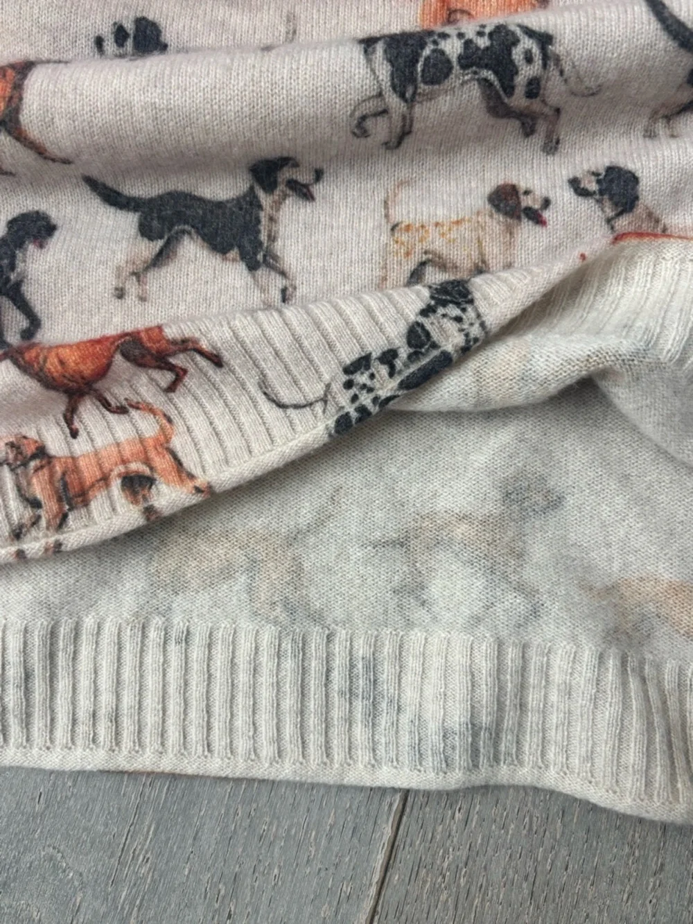 Anthropologie Cropped Sweater The Goldie Crewneck - Picture 5 of 6